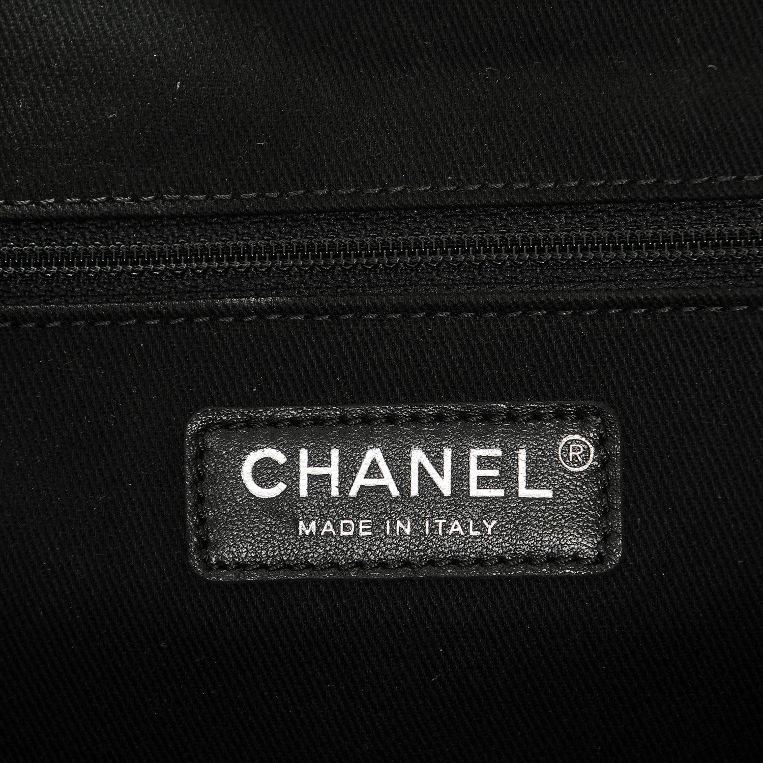 Chanel Grained Calfskin Stitched Accordion Shoulder Bag Black 6 of 7