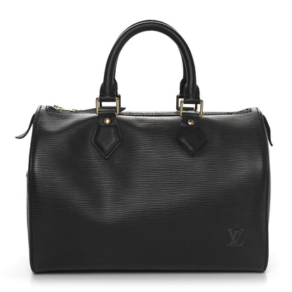 Louis Vuitton Epi Speedy 25 Black 1 of 10