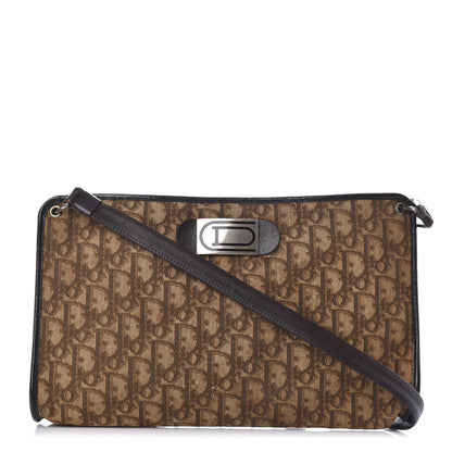 Christian Dior Monogram Shoulder Bag Brown 1 of 9