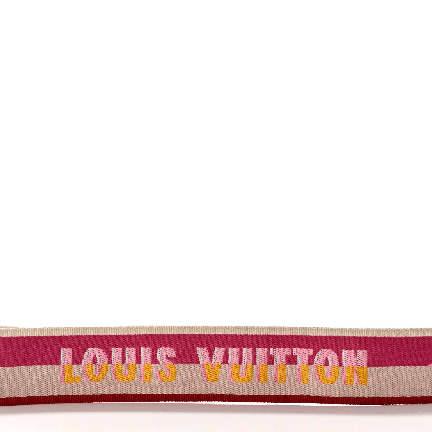 Louis Vuitton Jacquard Speedy Bandouliere 20 Shoulder Strap Fuchsia 3 of 4