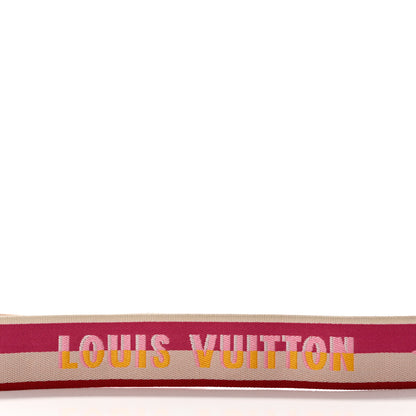 Louis Vuitton Jacquard Speedy Bandouliere 20 Shoulder Strap Fuchsia 3 of 4