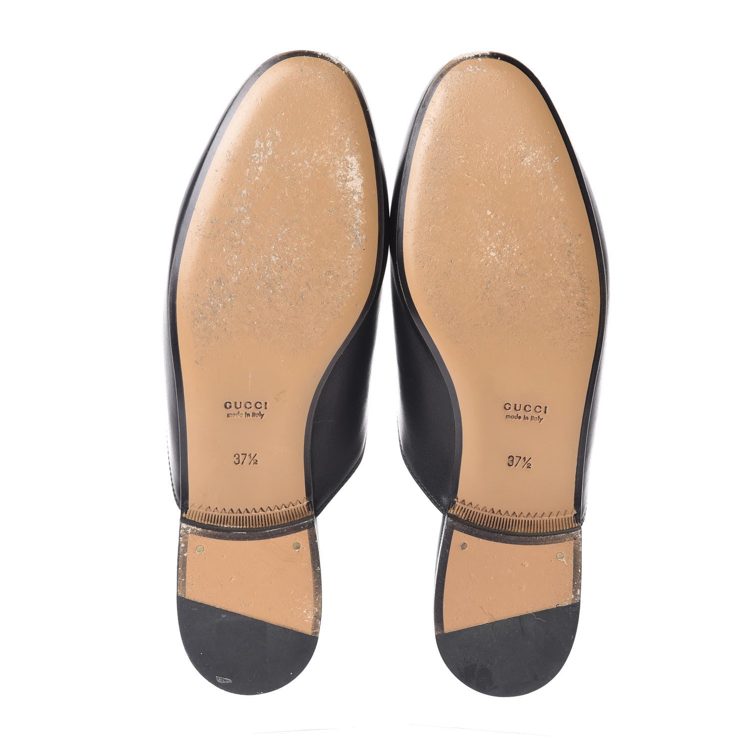 Gucci Calfskin Womens Princetown Slippers 37.5 Black 7 of 7