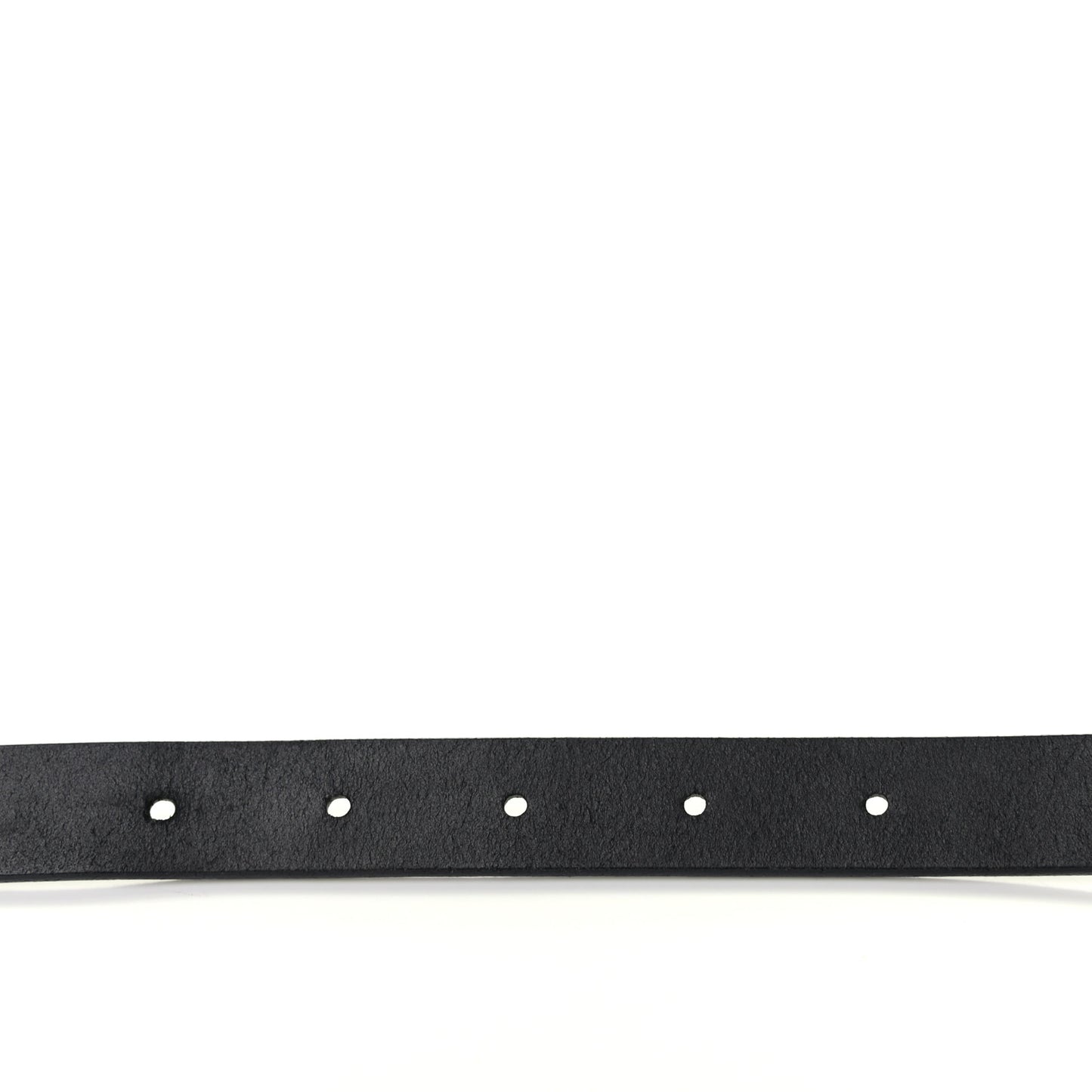 Calfskin Horsebit Buckle Belt 100 40 Black