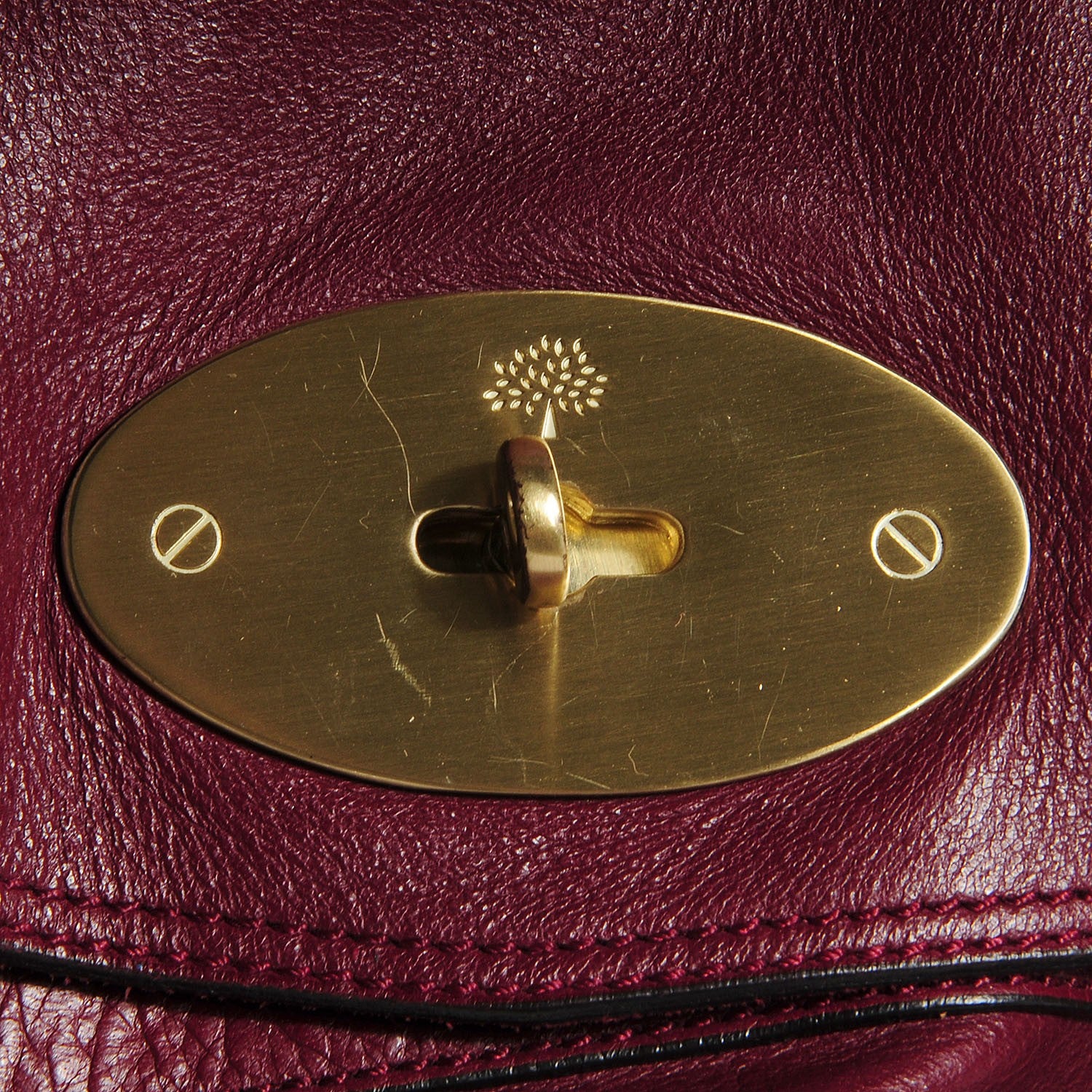 Mulberry Soft Buffalo Leather Oversized Alexa Conker 8 of 13