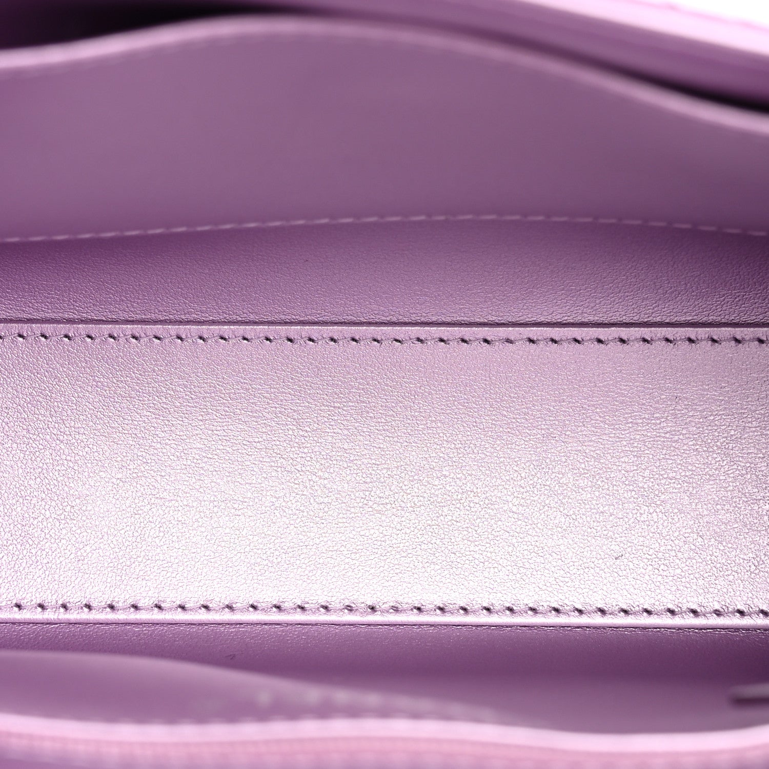 Chanel Metallic Aged Calfskin Quilted Nano Kelly Shopper Pink 5 of 11