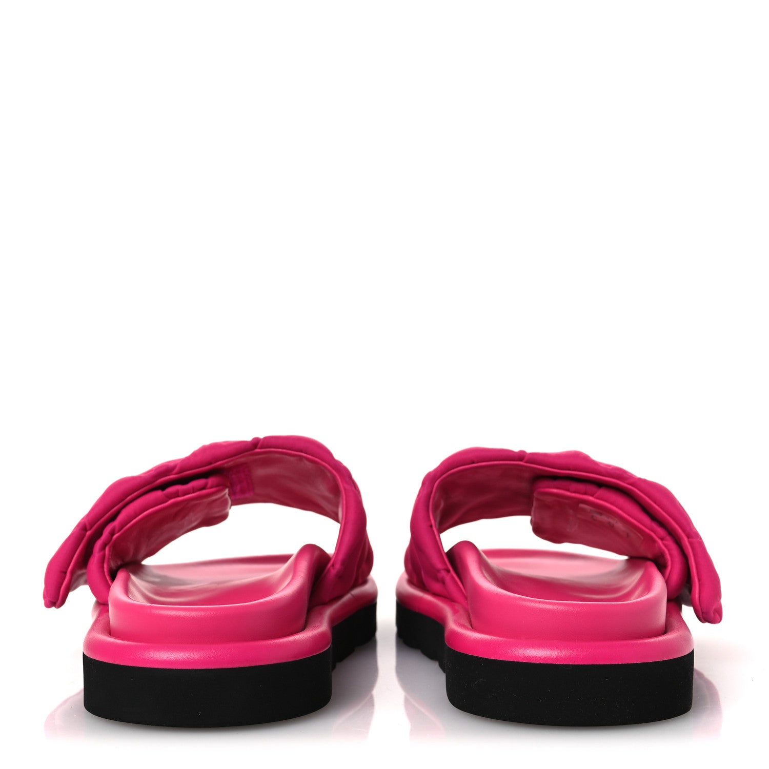 Louis Vuitton Technical Fabric Embossed Monogram Pool Pillow Comfort Mules 37 Fuchsia 6 of 12