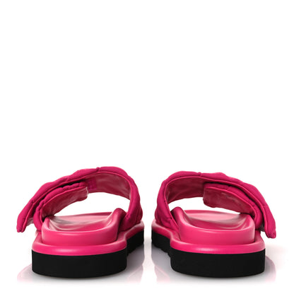Louis Vuitton Technical Fabric Embossed Monogram Pool Pillow Comfort Mules 37 Fuchsia 6 of 12