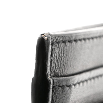 Saint Laurent Lambskin Quilted Gaby Credit Card Case Black 10 of 12