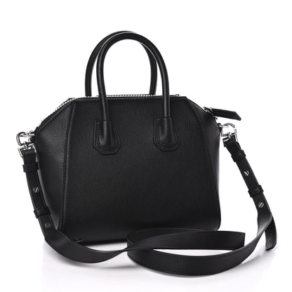 Givenchy Sugar Goatskin Mini Antigona Black 2 of 9