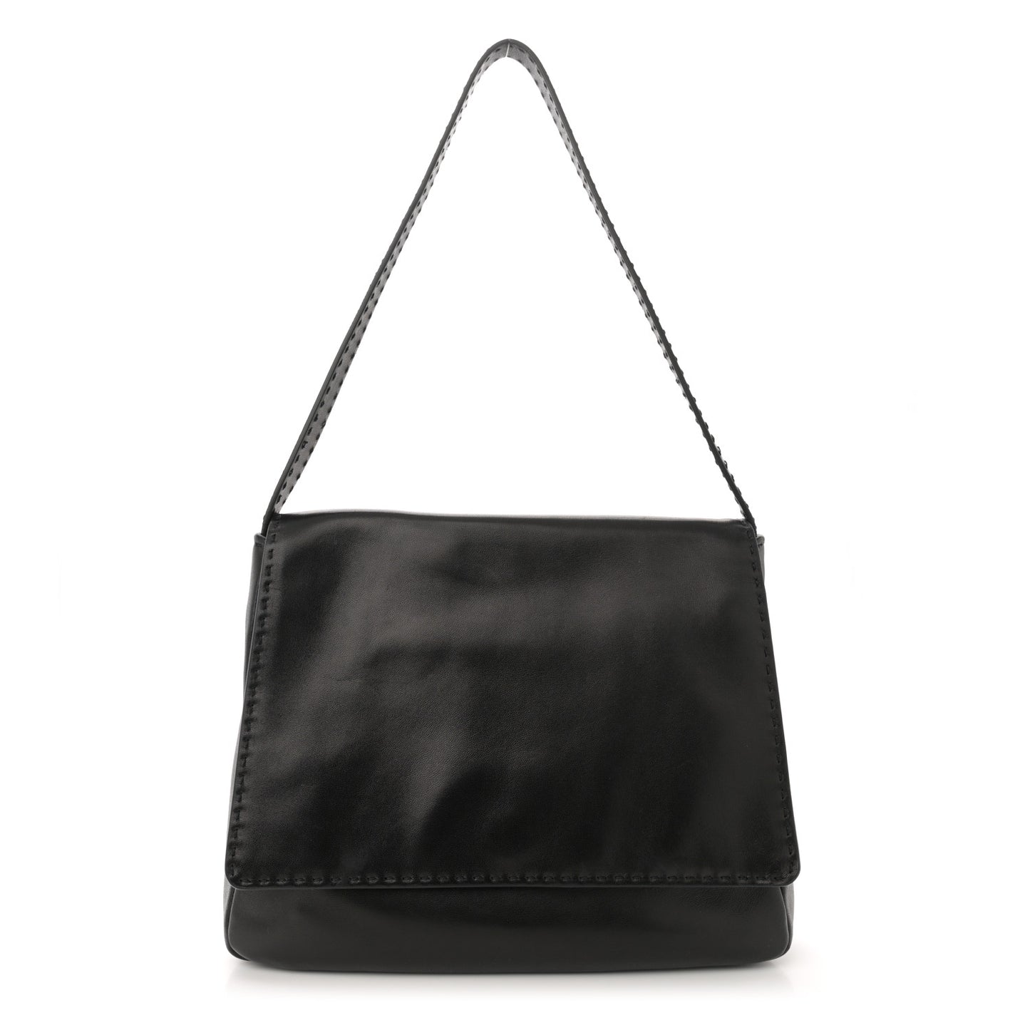 Nappa Nuance Hobo Bag Black