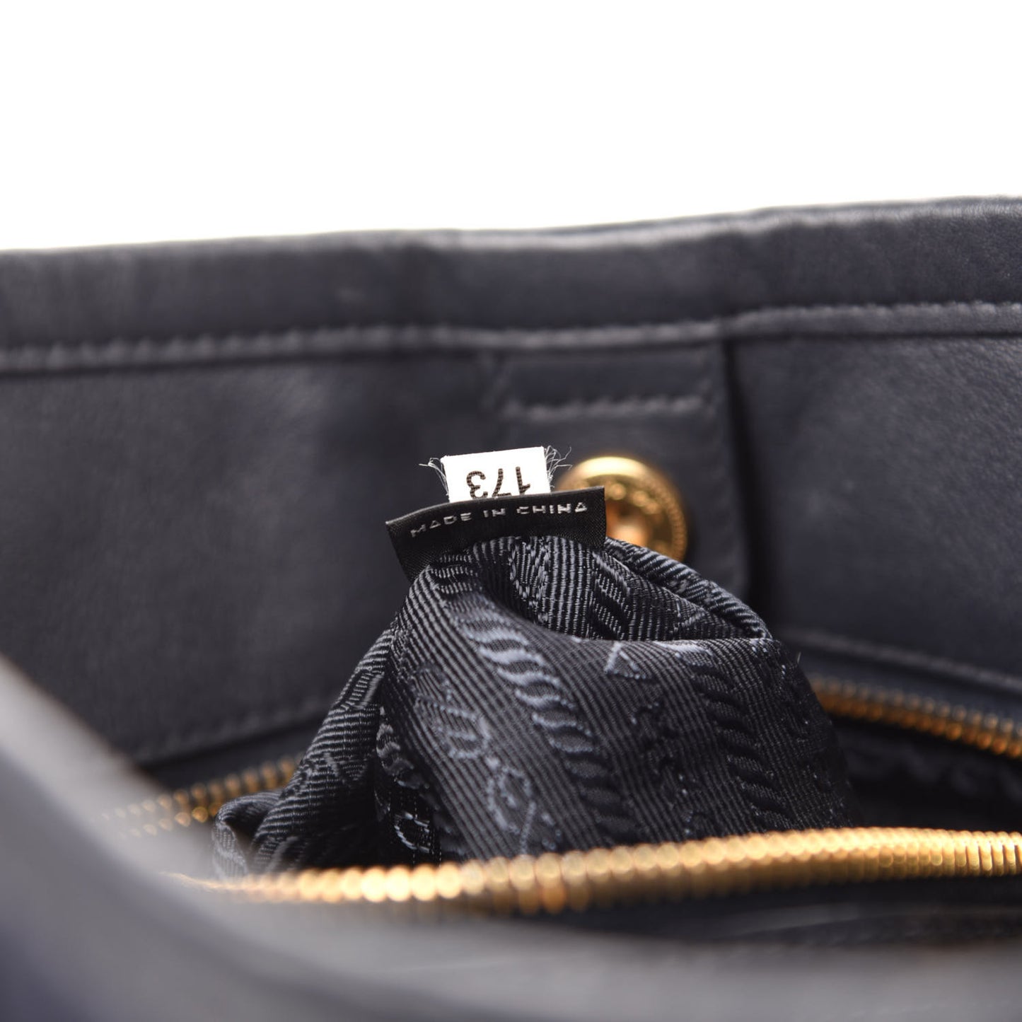 Tessuto Nylon Vitello Daino Tote Baltico