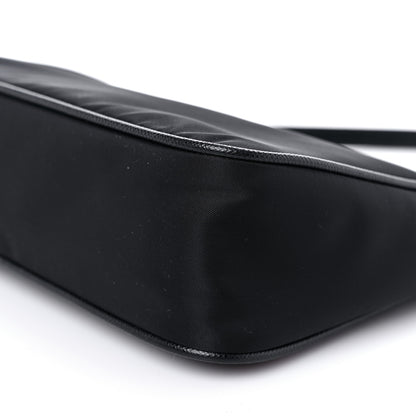 Prada Tessuto Nylon Saffiano Mini Re-Edition 2005 Bag Black 8 of 8