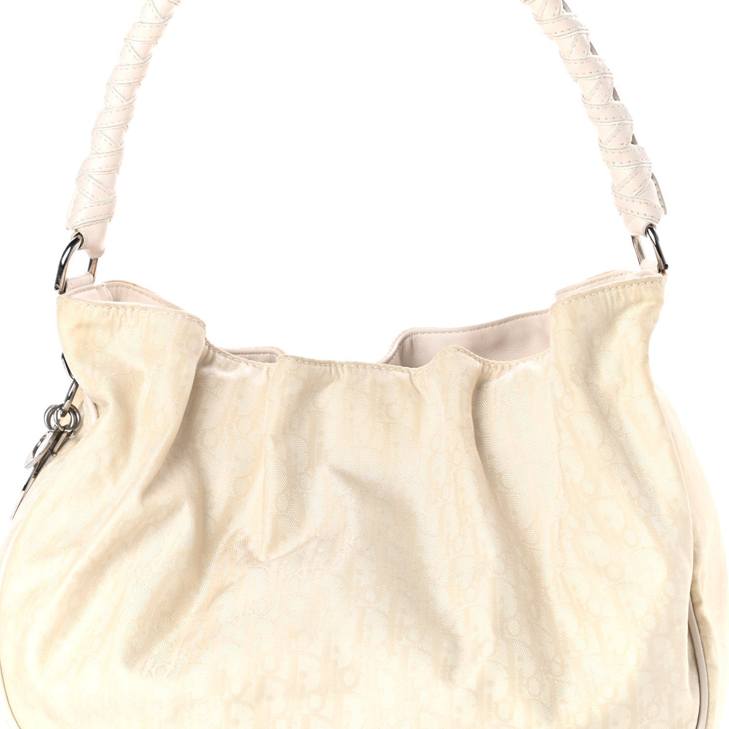Nylon Monogram Lovely Hobo White