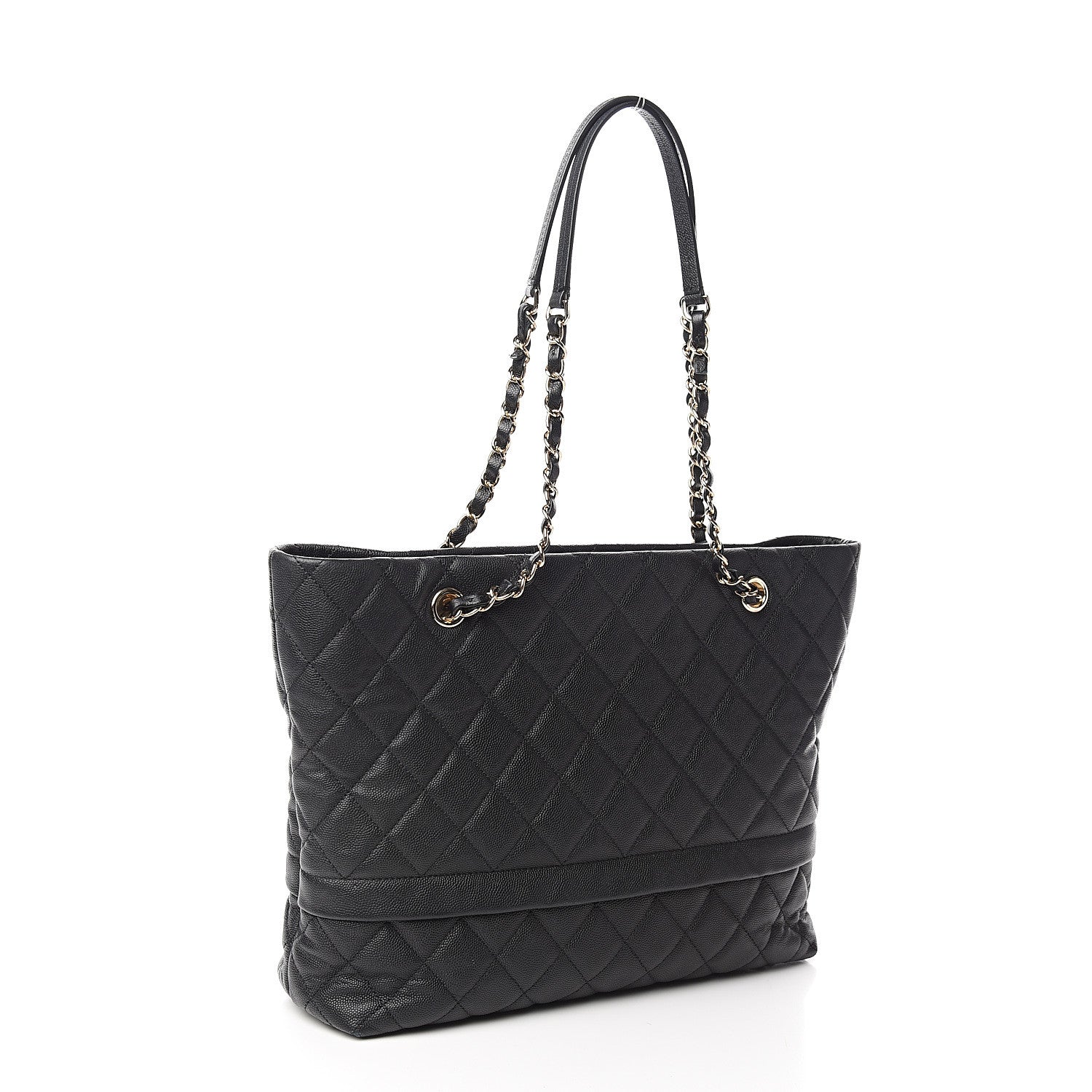 Chanel Caviar Quilted Rolled Up Tote Black 2 of 13