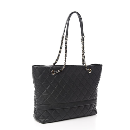 Chanel Caviar Quilted Rolled Up Tote Black 2 of 13