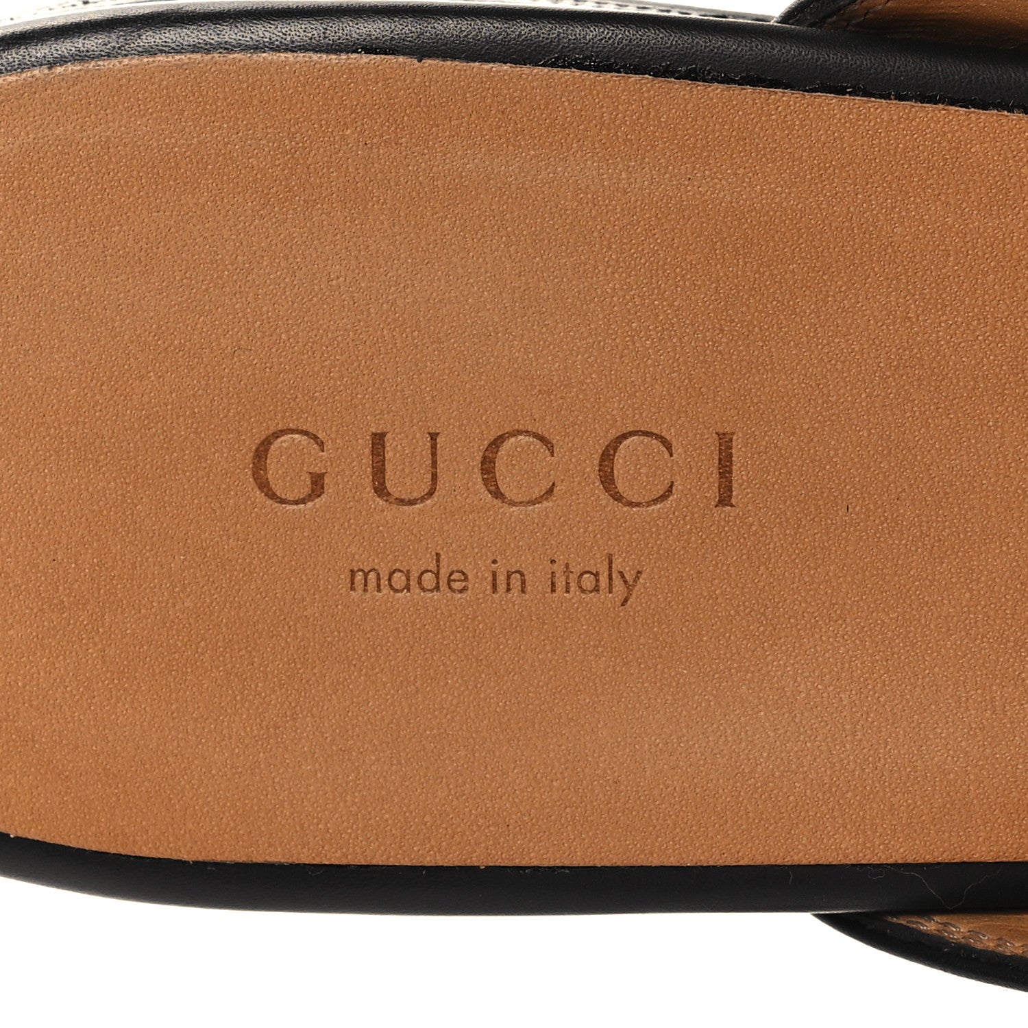 Gucci Calfskin Womens Princetown Slippers 38.5 Black 8 of 9