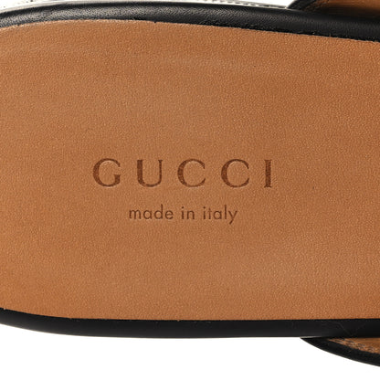 Gucci Calfskin Womens Princetown Slippers 38.5 Black 8 of 9