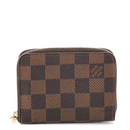 Louis Vuitton Damier Ebene Zippy Coin Purse 1 of 5