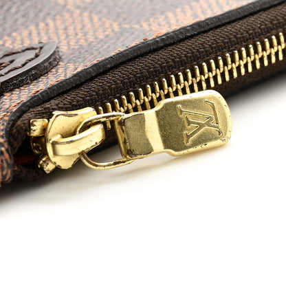 Louis Vuitton Damier Ebene Neverfull MM GM Pochette 8 of 9