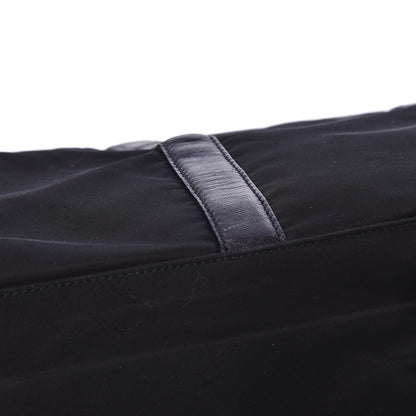 Prada Tessuto Nylon Saffiano Weekender Black 9 of 17