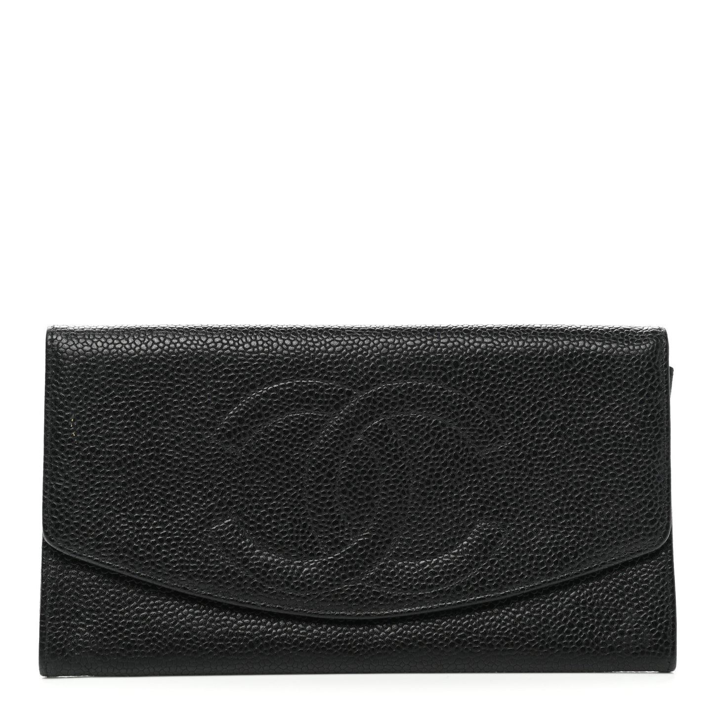 Caviar Timeless CC Yen Wallet Black