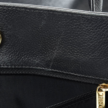Chanel Calfskin Tall Cerf Tote Black 24 of 32