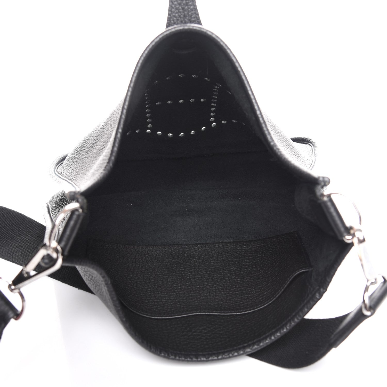 Hermes Taurillon Clemence Evelyne PM Black 5 of 7