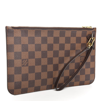 Louis Vuitton Damier Ebene Neverfull MM GM Pochette 2 of 4