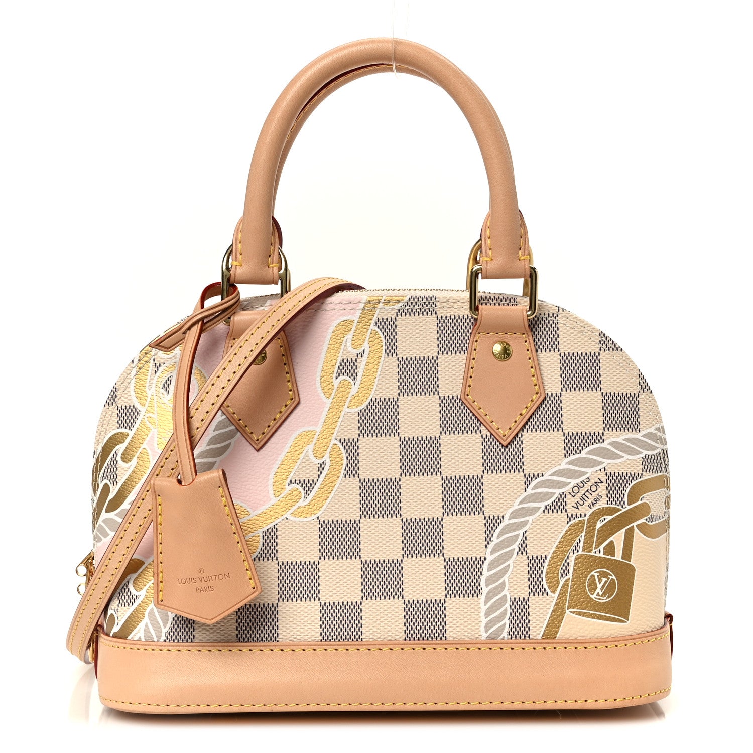 Louis Vuitton Damier Azur Nautical Alma BB 1 of 14