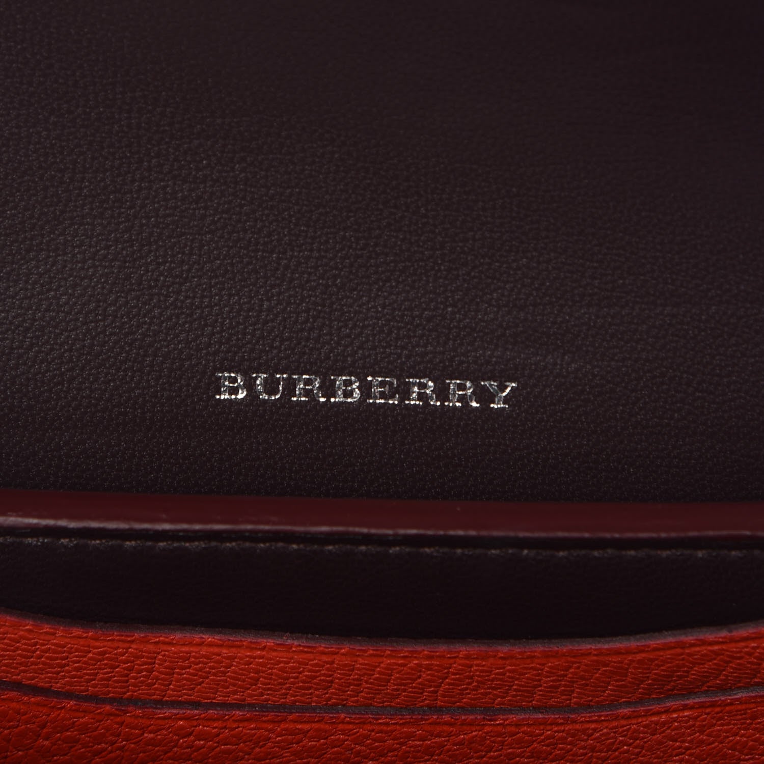 Burberry Goatskin Mini D-Ring Bag Bright Red 6 of 11