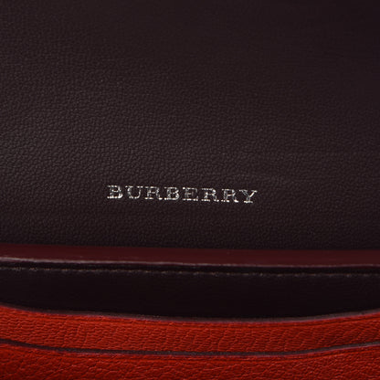 Burberry Goatskin Mini D-Ring Bag Bright Red 6 of 11