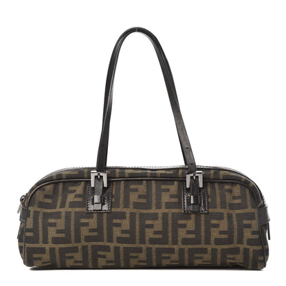 Fendi Zucca Small Buckle Tote Tobacco 1 of 12