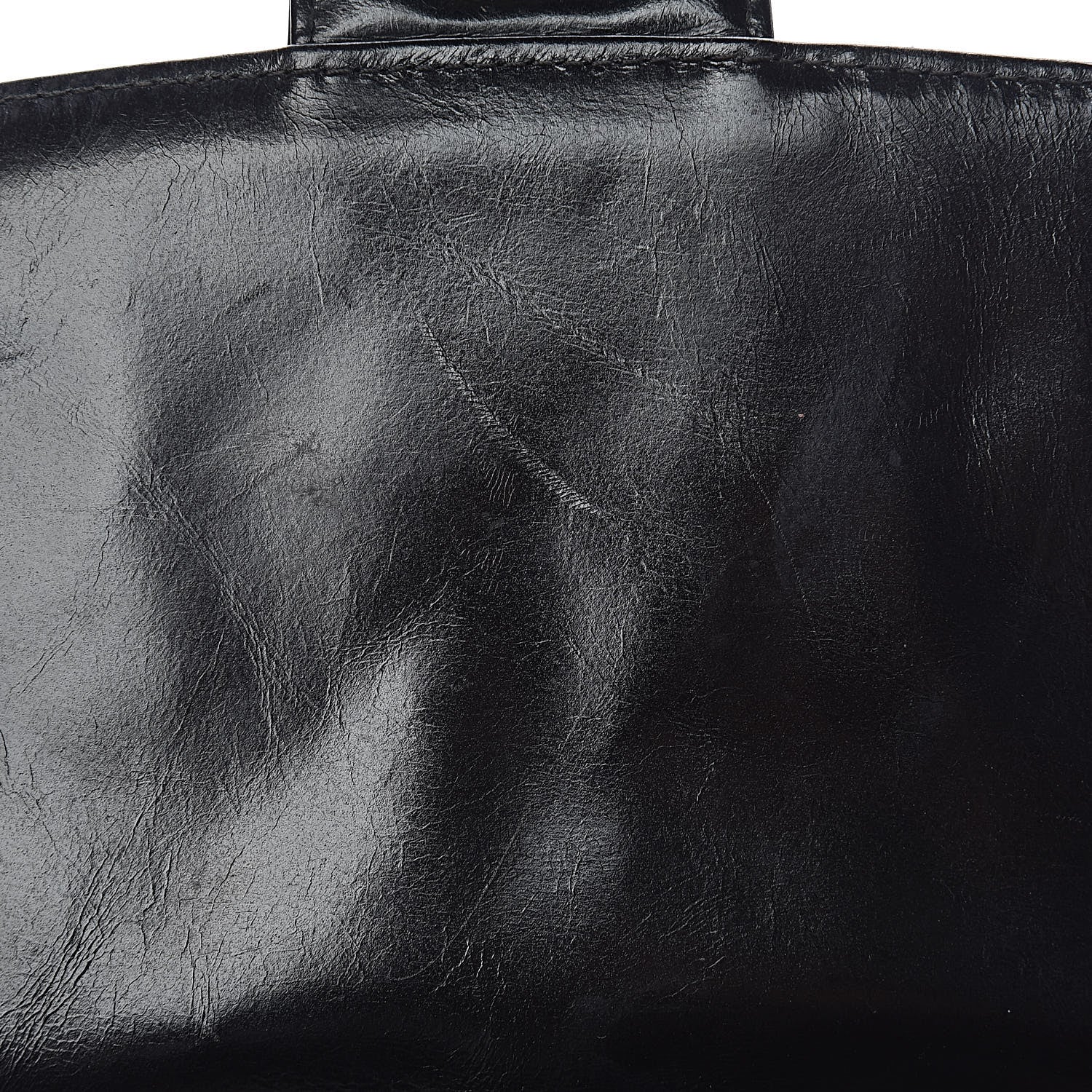 Chanel Glazed Calfskin Quilted Medium Bubble CC Flap Black 8 of 12