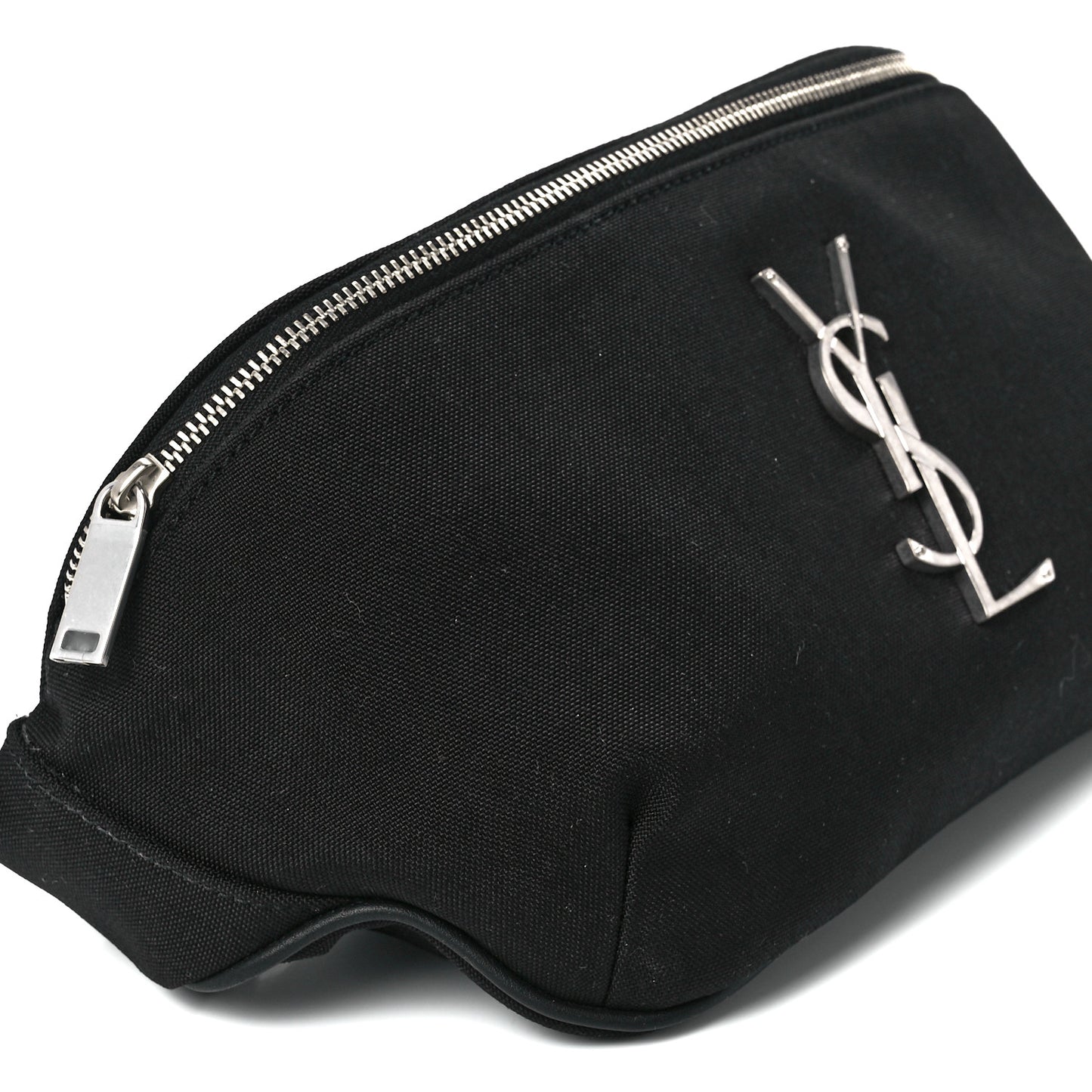 Canvas Monogram Belt Bag Black
