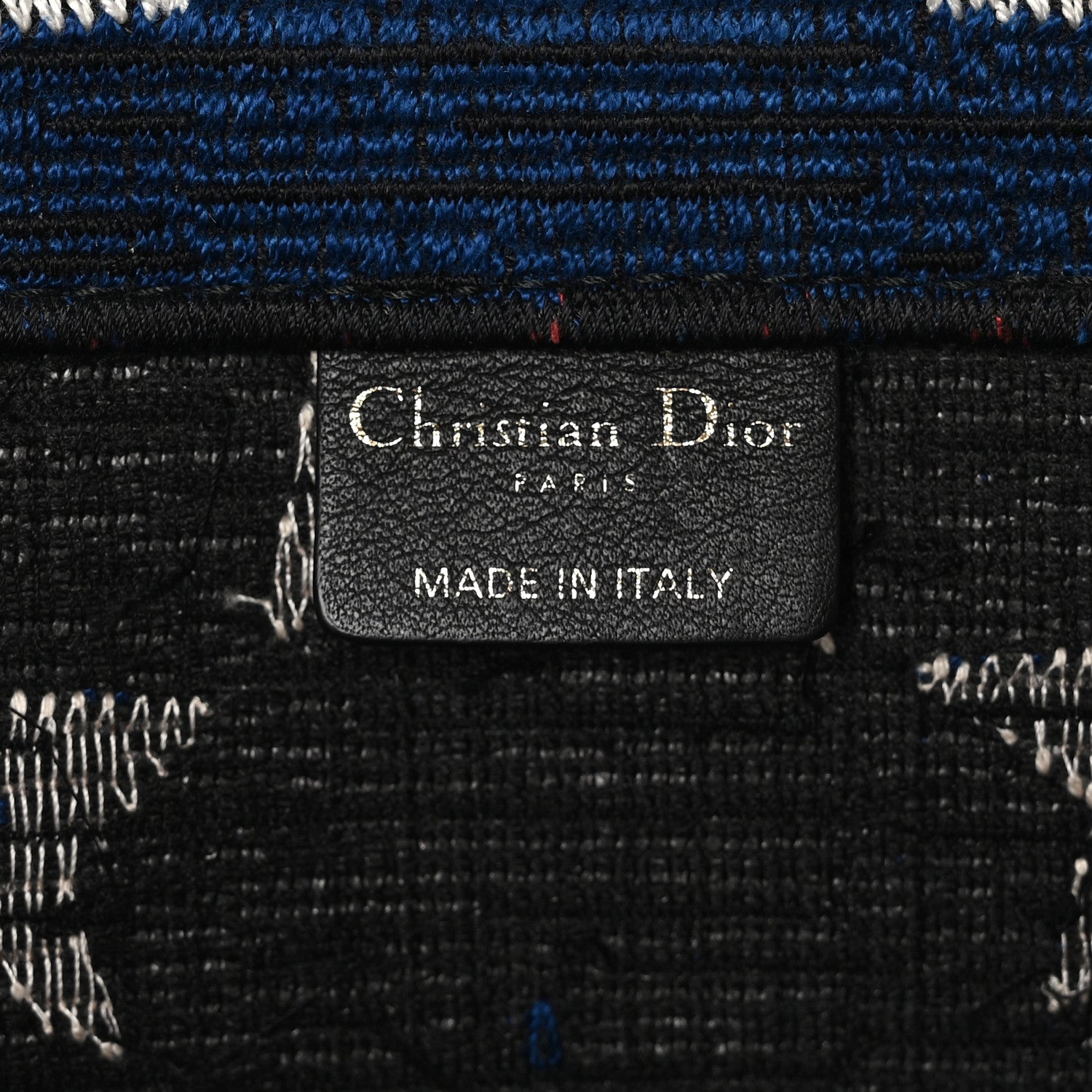 Christian Dior Canvas Embroidered Exclusive US Book Tote Multicolor 6 of 11