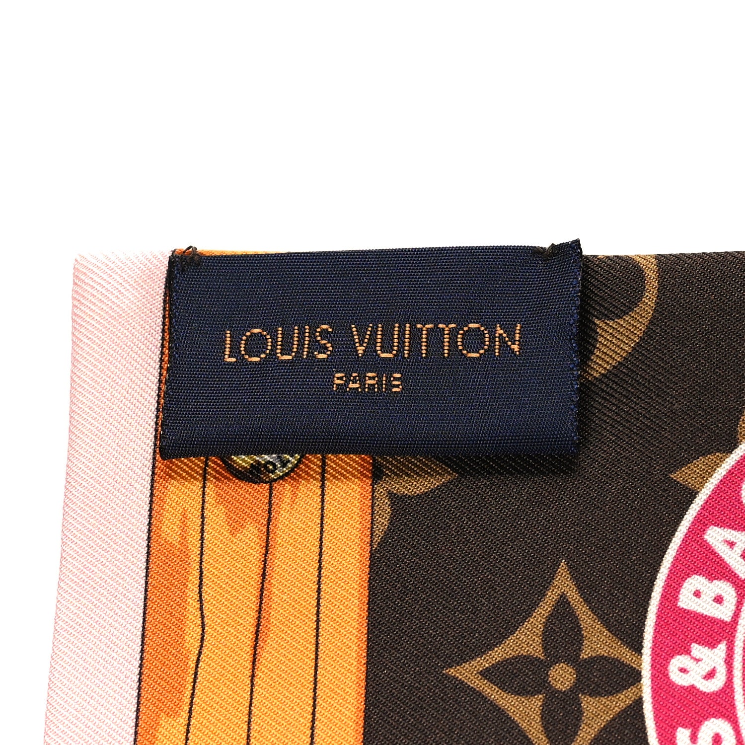 Louis Vuitton Silk Monogram Summer Trunks Bandeau Brown 3 of 3