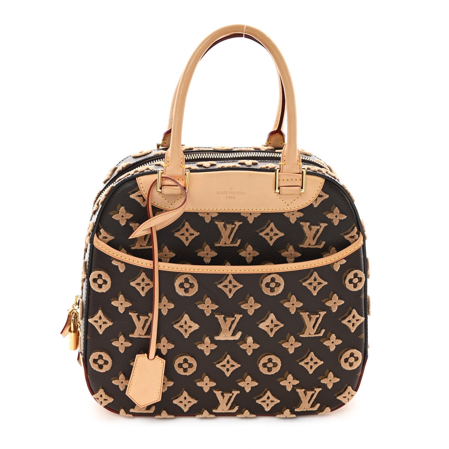 Monogram Tuffetage Deauville Cube Caramel