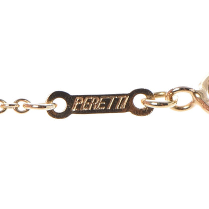 Tiffany 18K Yellow Gold Elsa Peretti 5 Open Heart Station Necklace 6 of 7