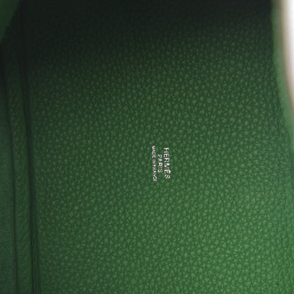 Hermes Taurillon Clemence Picotin Lock 18 PM Bambou 6 of 11