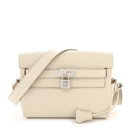 Hermes Evercolor Kelly Messenger PM Craie 1 of 11