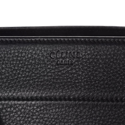 Celine Grained Calfskin Medium Phantom Luggage Black 6 of 10