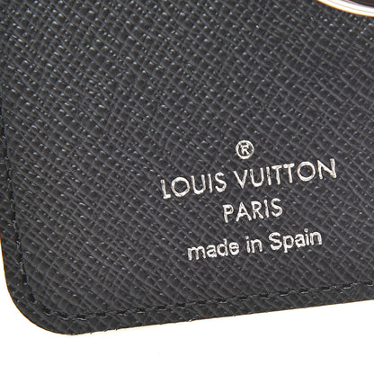 Louis Vuitton Damier Graphite Rope Bag Charm Key Ring White 3 of 5