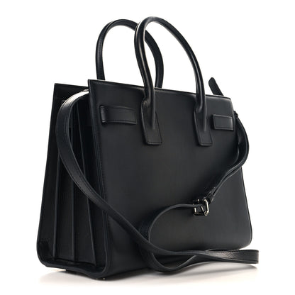 Saint Laurent Calfskin Patchwork Baby Sac De Jour Black Multi 3 of 11