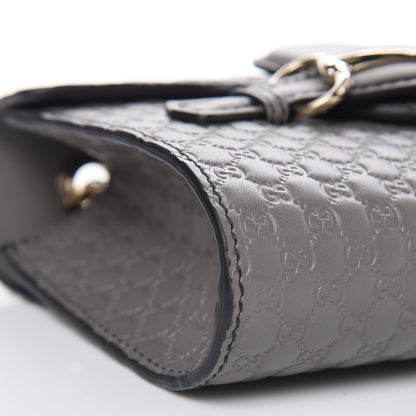 Gucci Soft Microguccissima Mini Emily Chain Shoulder Bag Loess 9 of 10