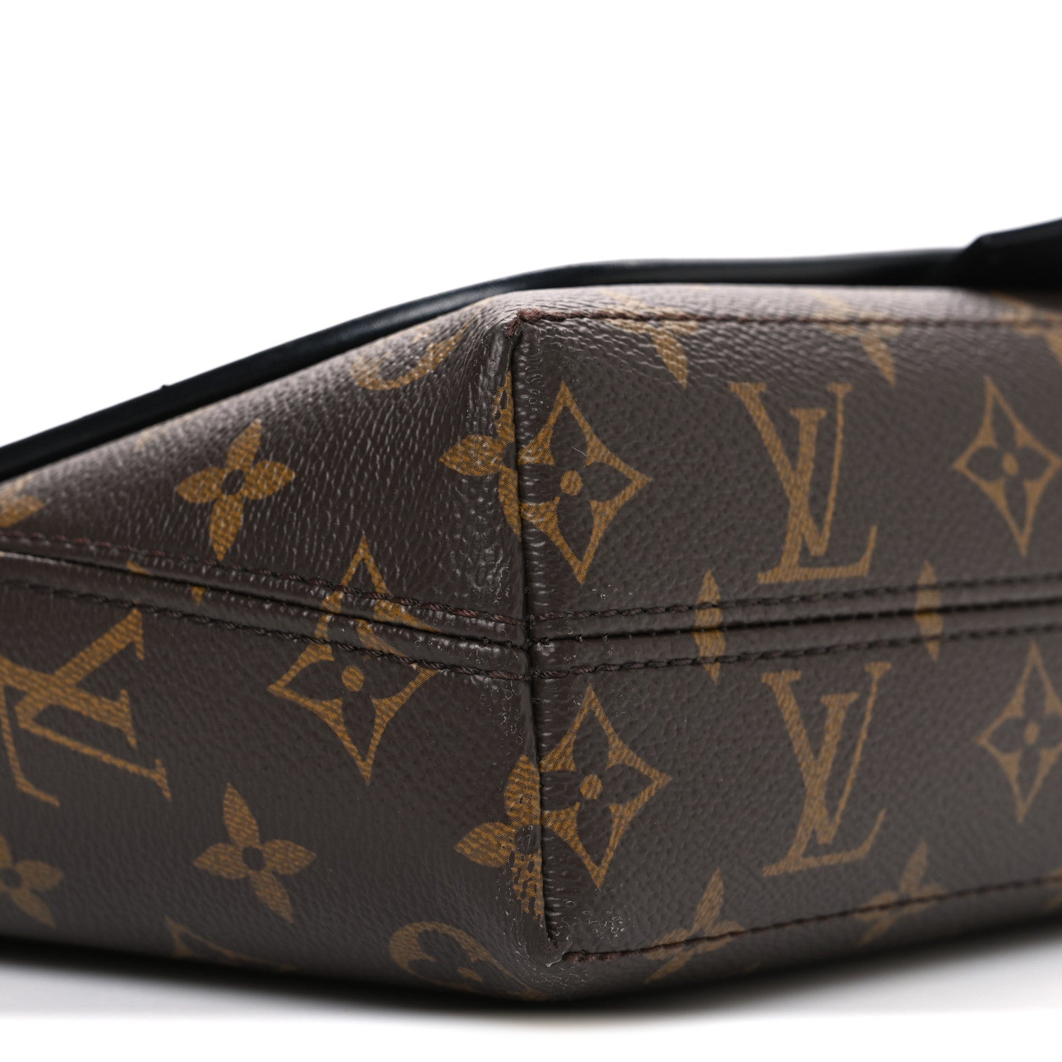 Louis Vuitton Monogram Macassar Magnetic Messenger 8 of 10