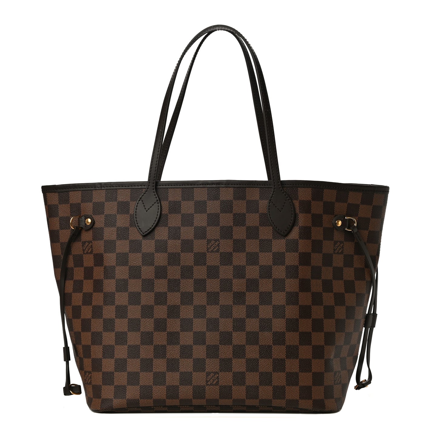 Damier Ebene Neo Neverfull MM Rose Ballerine