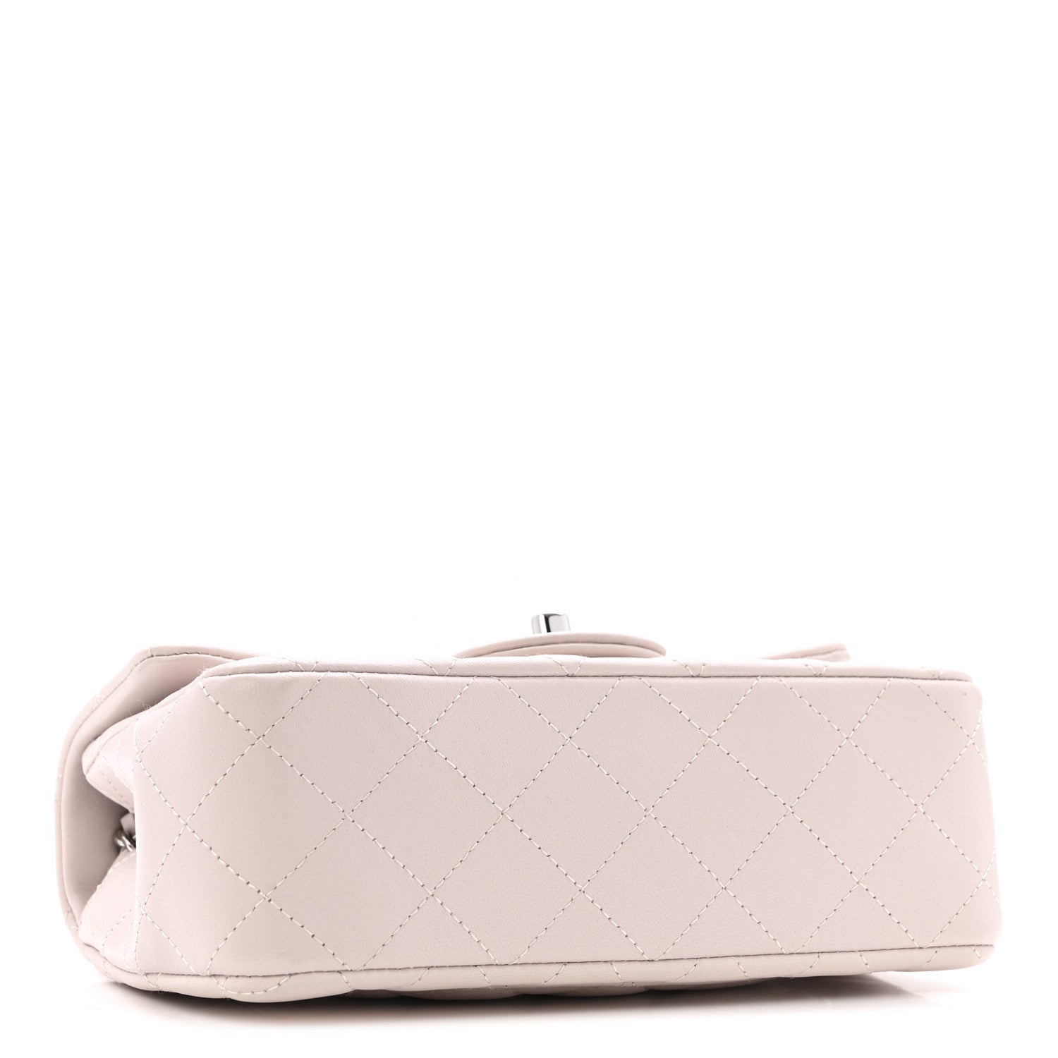 Chanel Lambskin Quilted Mini Rectangular Flap Light Purple 4 of 14
