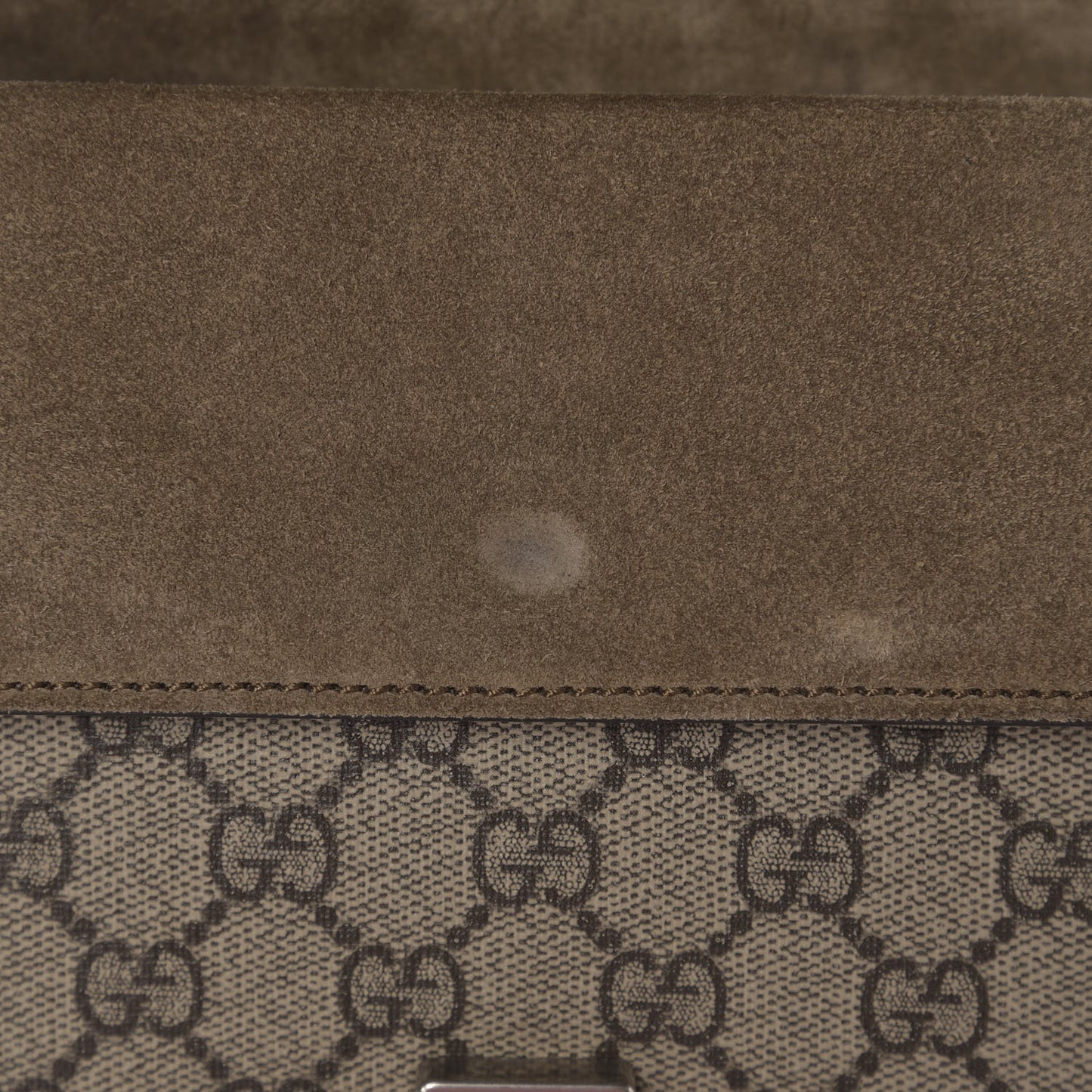 GG Supreme Monogram Mini Dionysus Shoulder Bag Taupe
