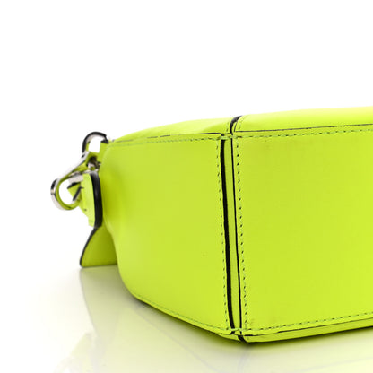 Loewe Calfskin Mini Puzzle Bag Neon Yellow 8 of 13