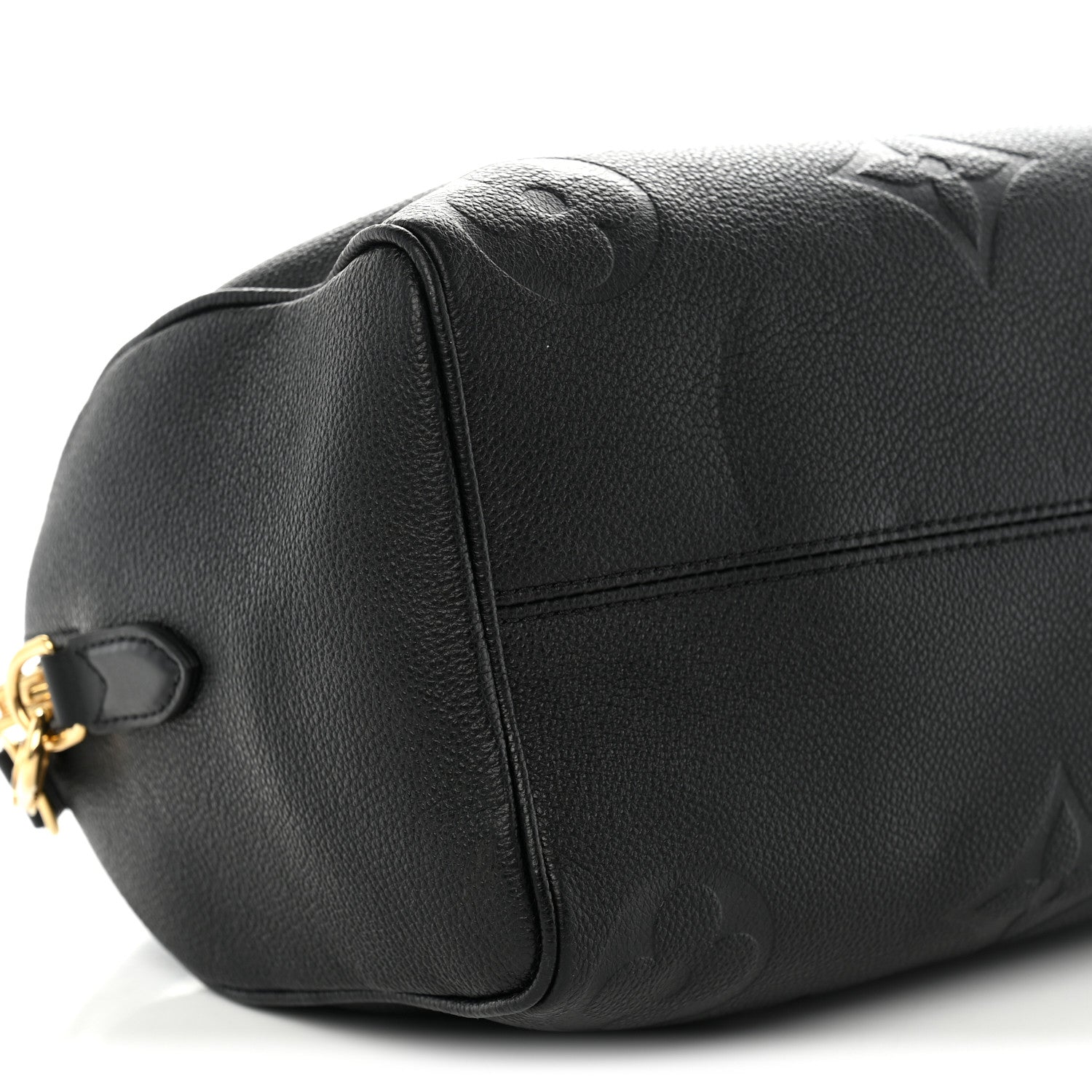 Louis Vuitton Empreinte Monogram Giant Speedy Bandouliere 25 Black 8 of 9